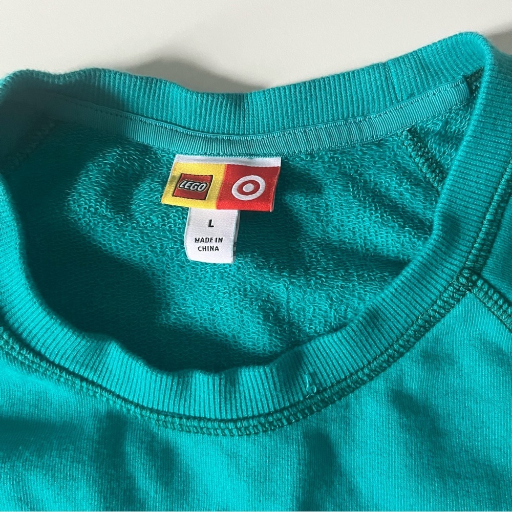 Lego Women's Teal Pullover Sweatshirt - Picture 6 of 8